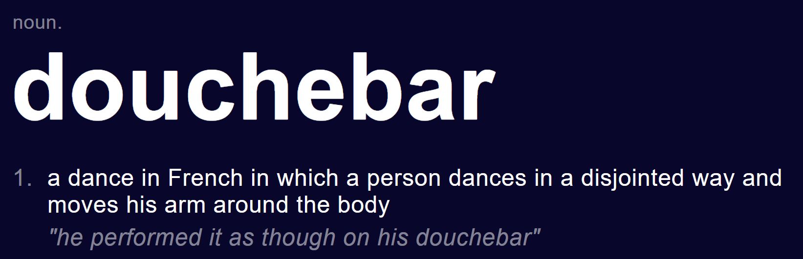 douchebar