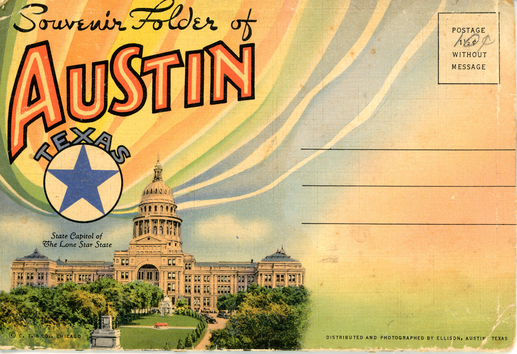Souvenir Folder of Austin